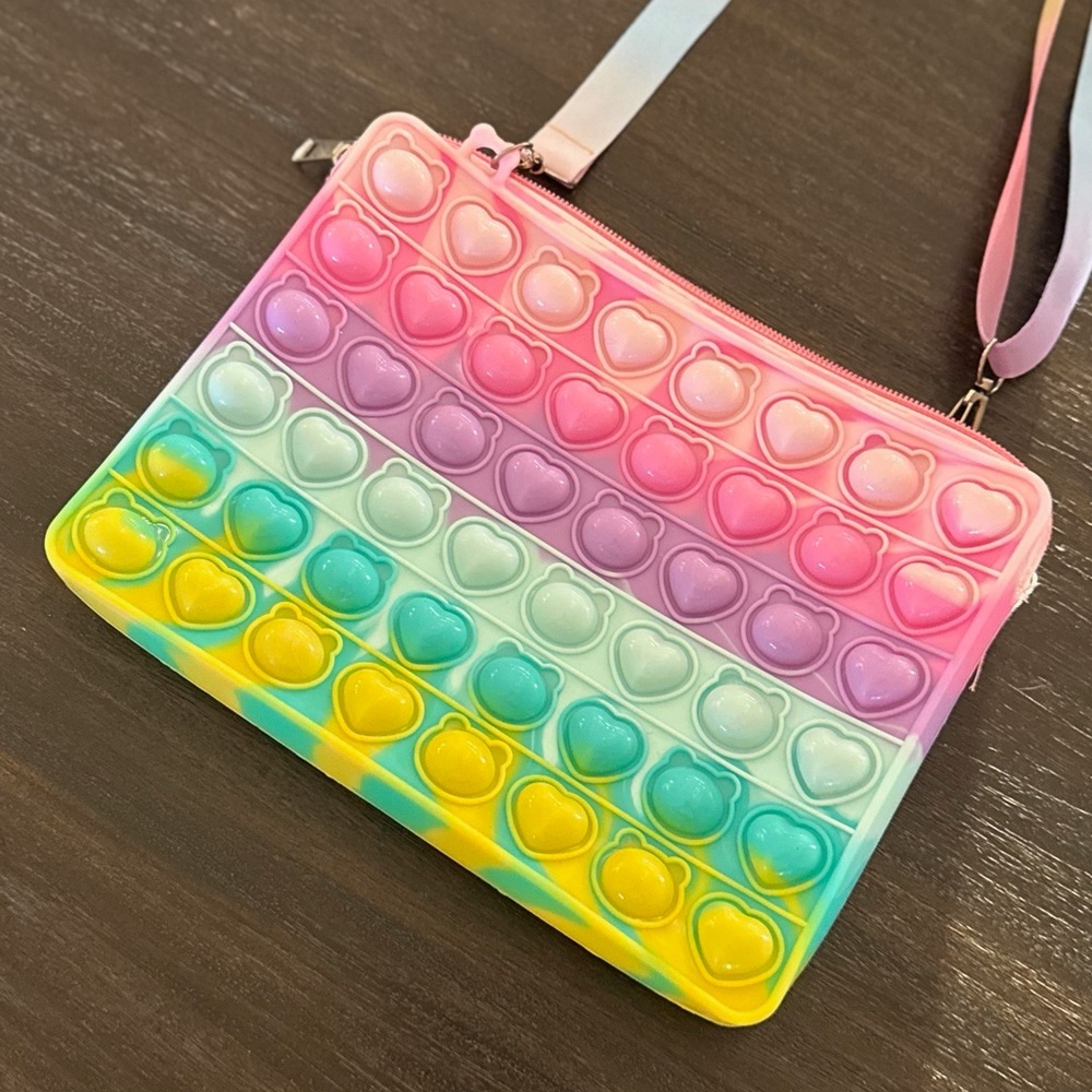 Pop It Girls Multi Color Purse - Picture 2 of 8